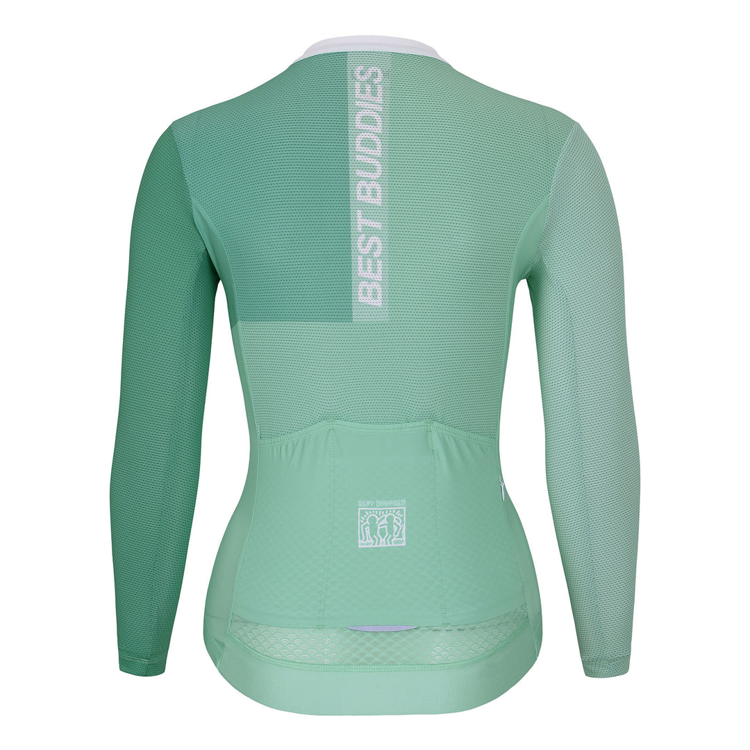 BB Long Sleeve Primo Jersey - Teal Block