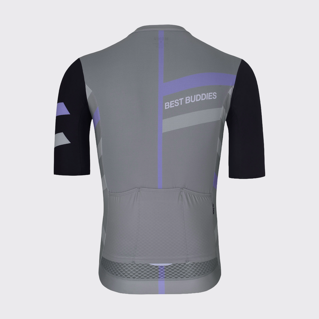 BB Primo Jersey - Grey Chevron
