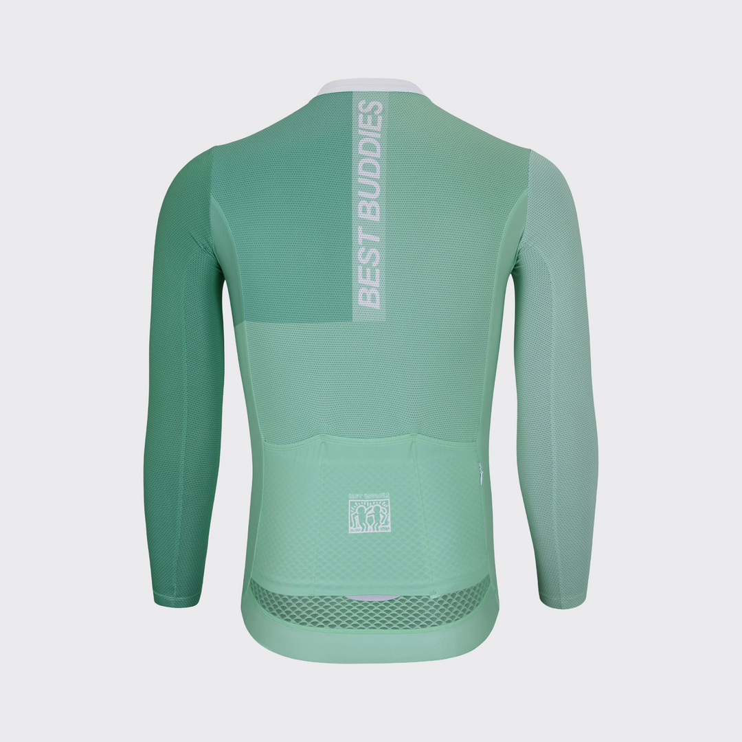 BB Long Sleeve Primo Jersey - Teal Block