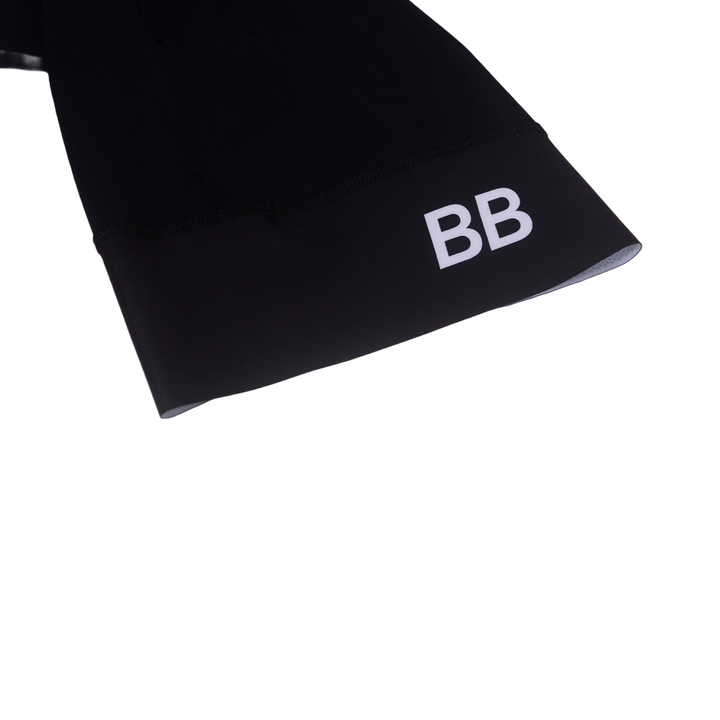 BB Primo Bib Shorts - Grey Chevron