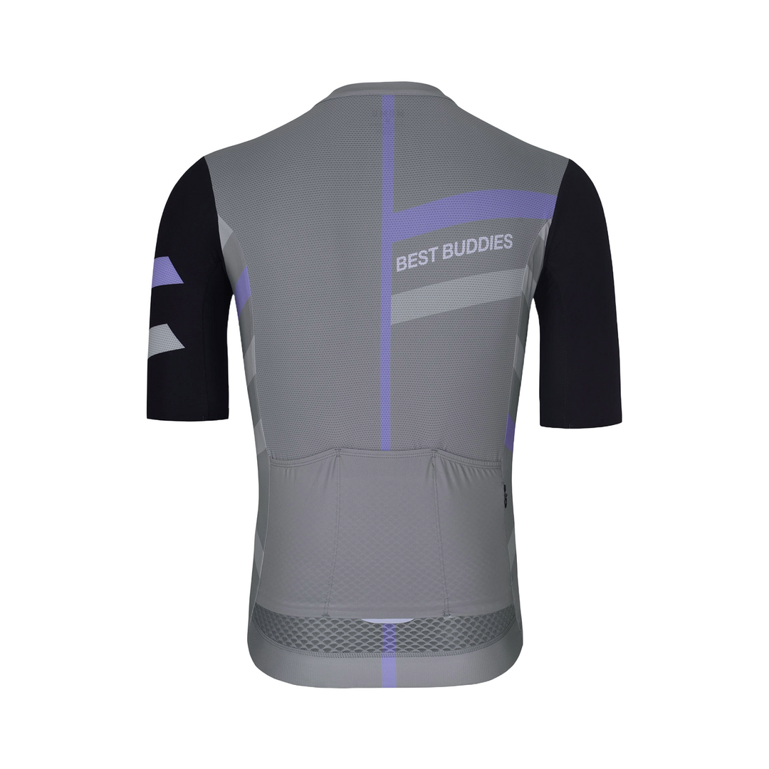 BB Primo Jersey - Grey Chevron