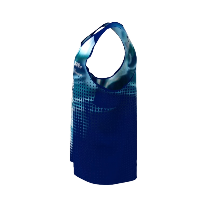 Linear Sport Racing Running Singlet