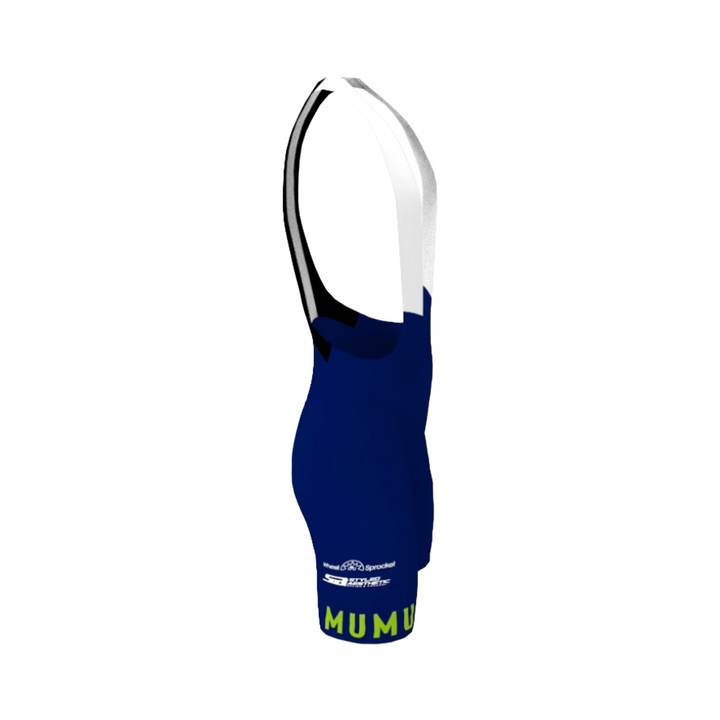Linear Sport Racing Cargo Bib Shorts