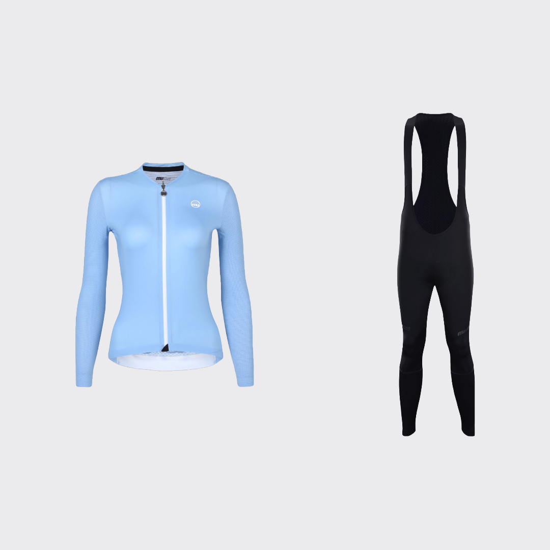 Primo Long Sleeve Jersey + Primo Bib Tights