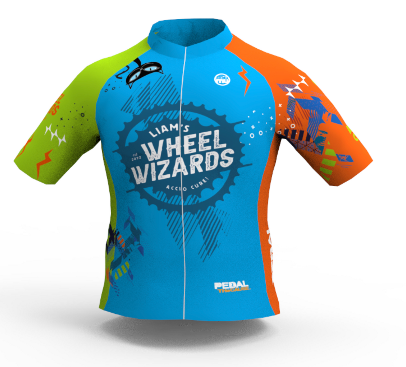 Liam's Wheel Wizards Youth Jersey