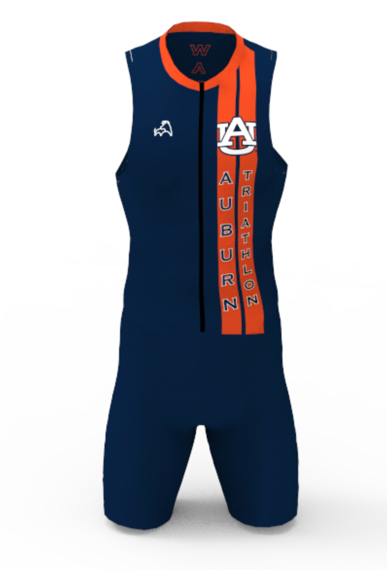 Auburn Sleeveless Trisuit