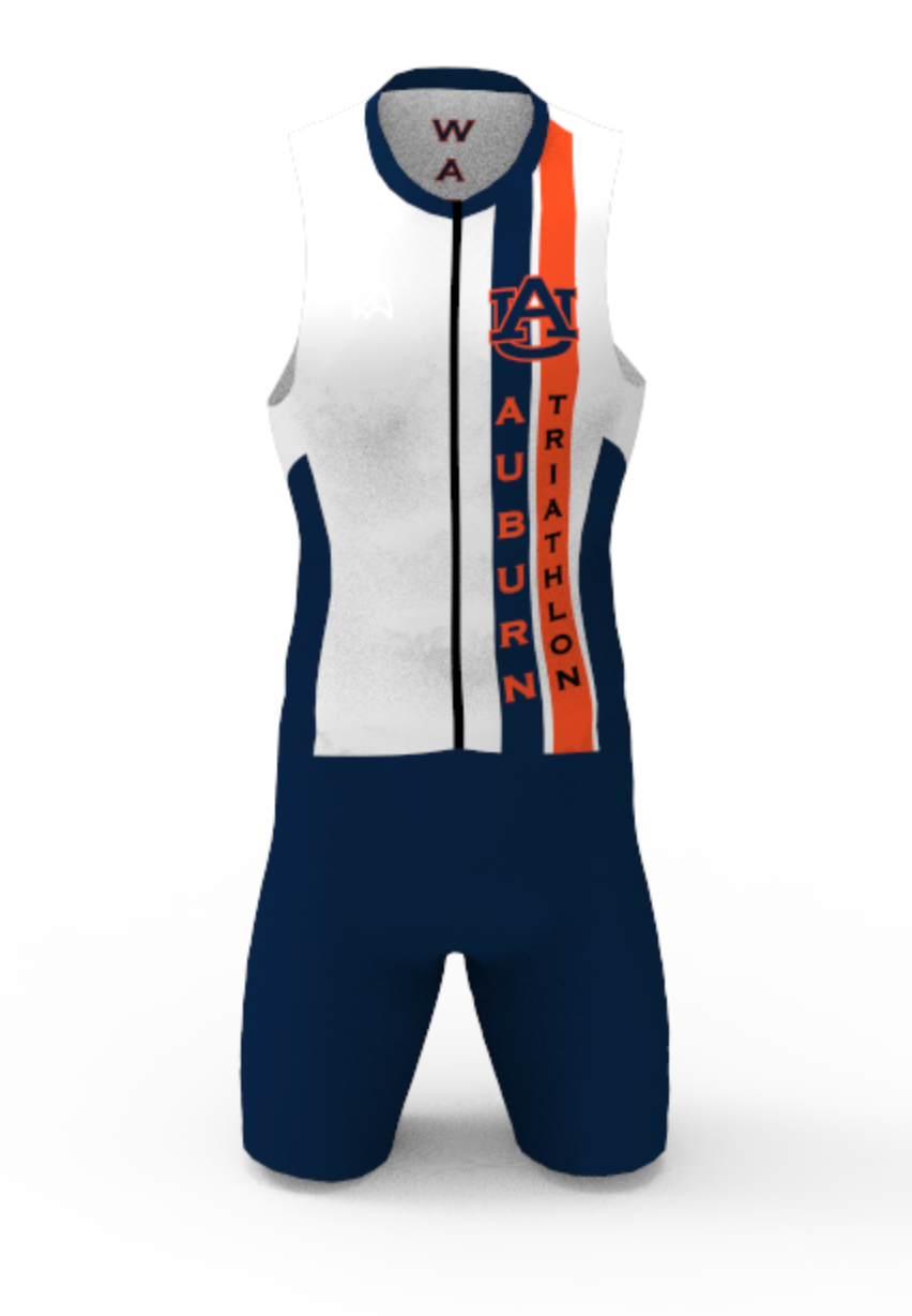 Auburn Sleeveless Trisuit