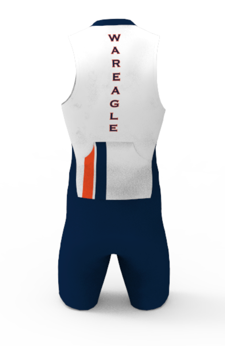 Auburn Sleeveless Trisuit