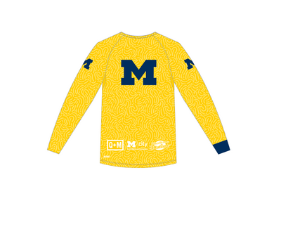 U of M Long Sleeve MTB Jersey