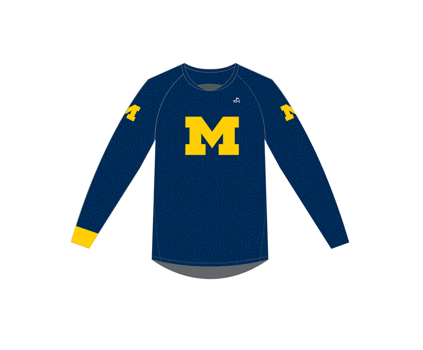 U of M Long Sleeve MTB Jersey