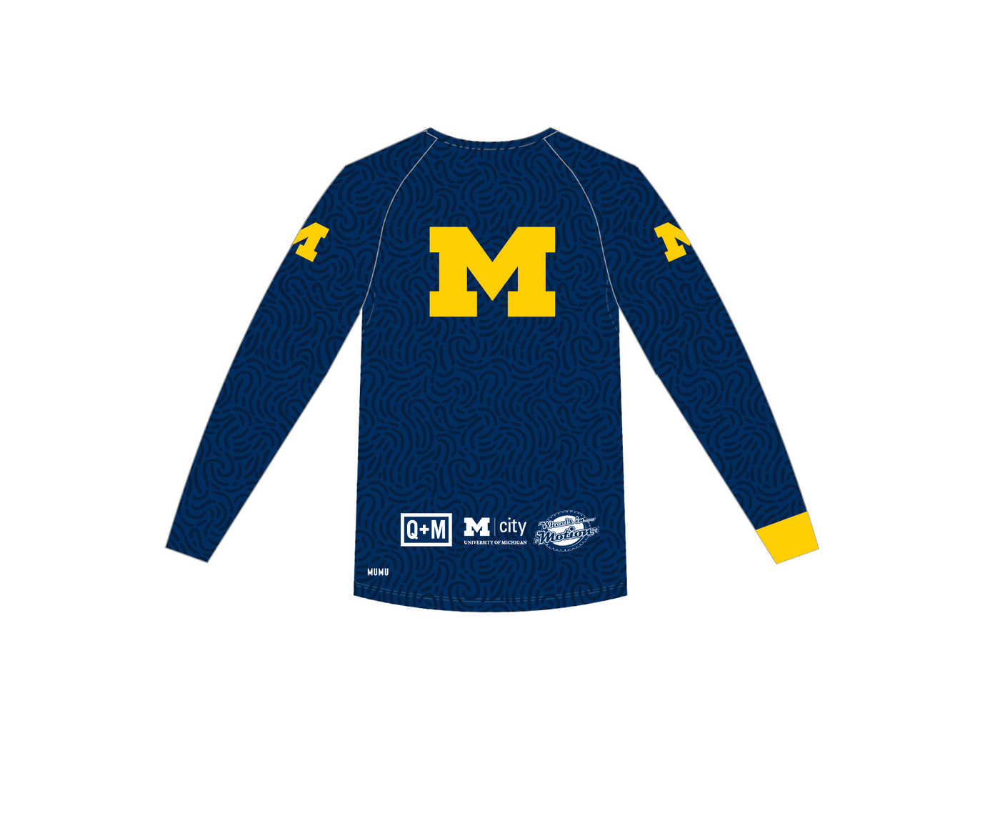 U of M Long Sleeve MTB Jersey