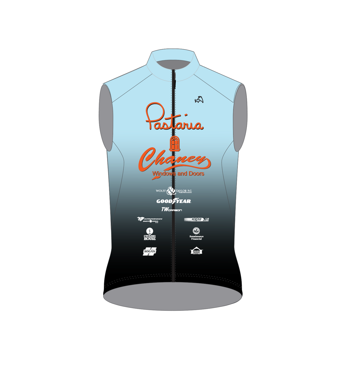 Pastaria - Chaney Windows and Doors p/b Big Shark Racing Wind Vest