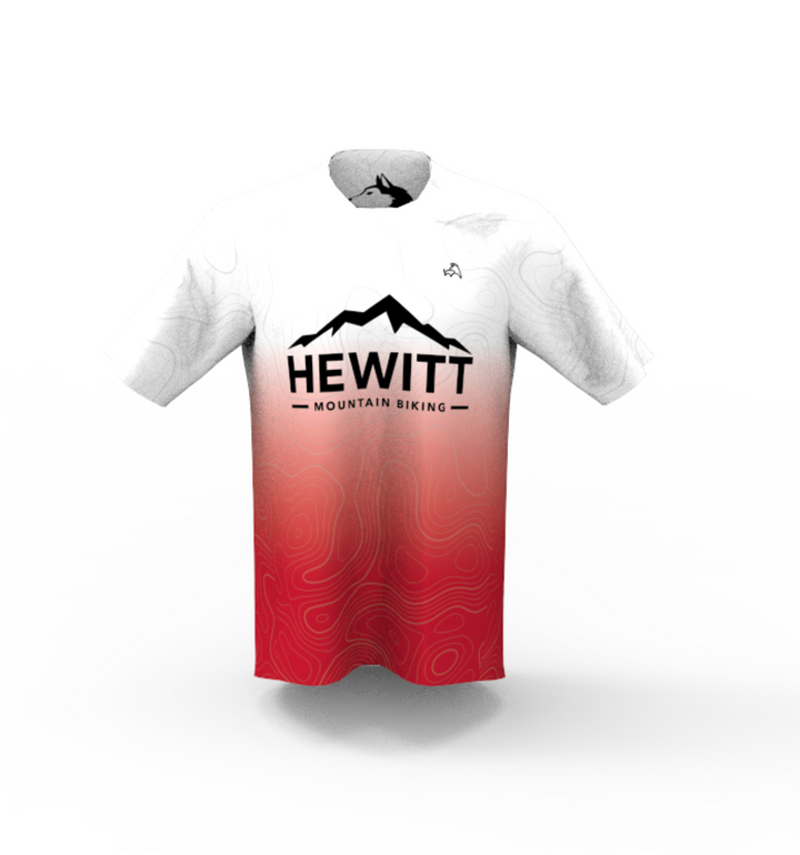 Hewitt MTB Tee Jersey W/ Zipper Pocket