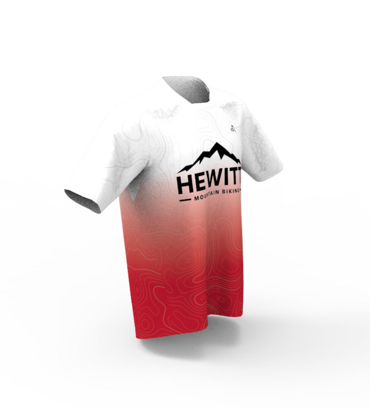 Hewitt MTB Tee Jersey W/ Zipper Pocket