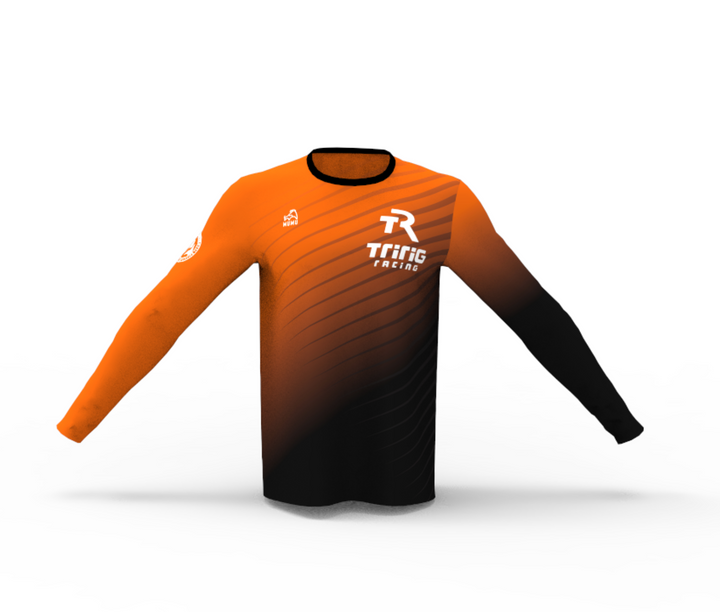 TriRIG Long Sleeve Mountain Bike Jersey