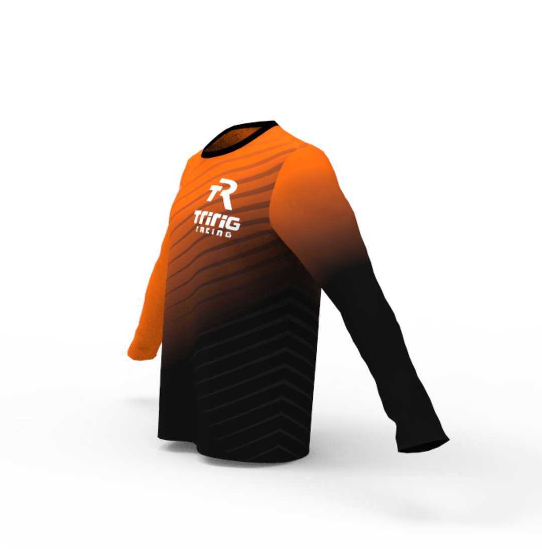 TriRIG Long Sleeve Mountain Bike Jersey