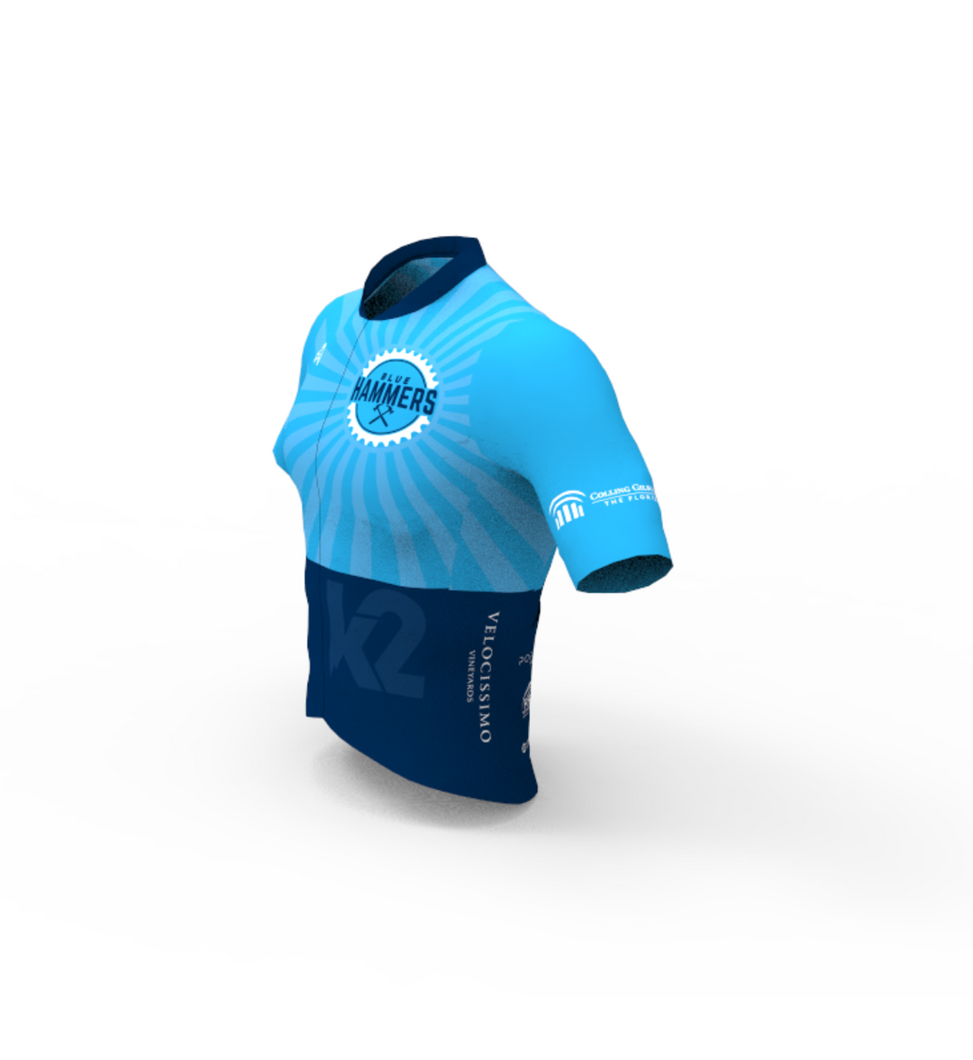 K2 Blue Hammers Mesh Speed Jersey