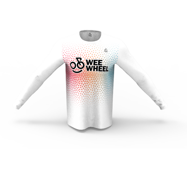Wee Wheel Long Sleeve Lightweight Tech Tee