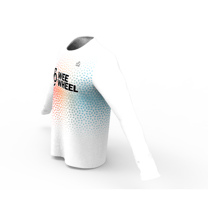 Wee Wheel Long Sleeve Lightweight Tech Tee