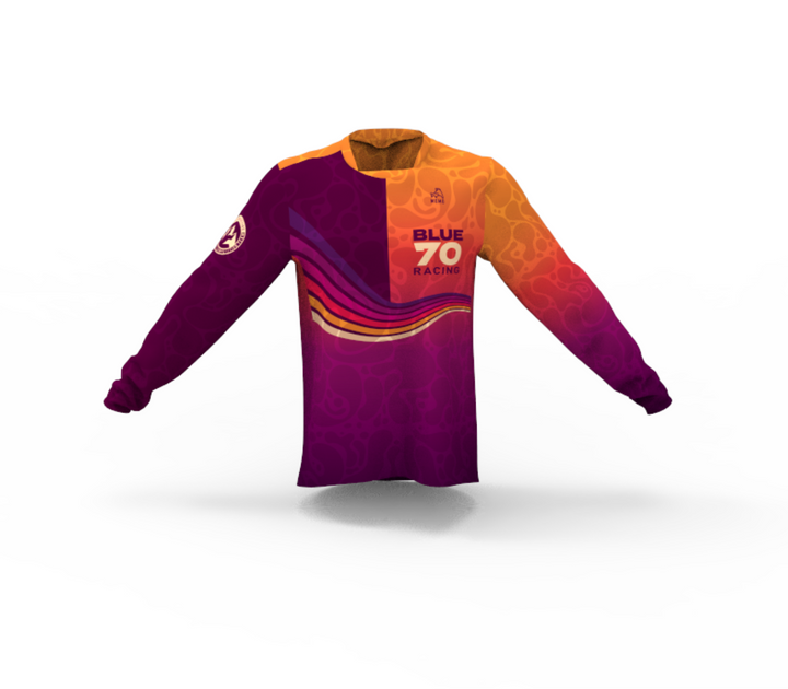 Blue70 Long Sleeve Mountain Bike Jersey