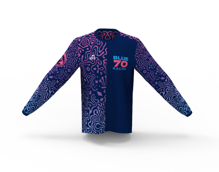 Blue70 Long Sleeve Mountain Bike Jersey