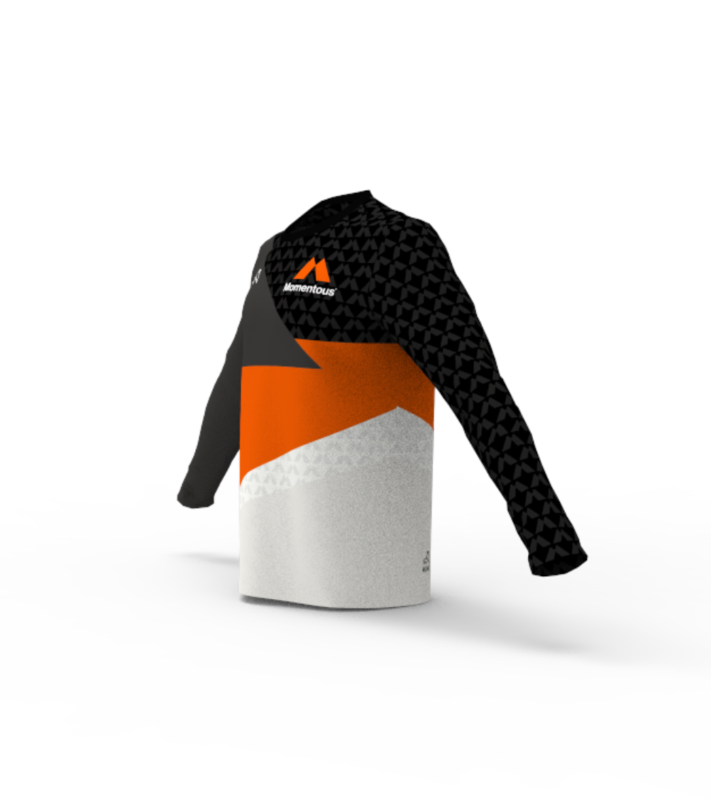 Team Momentous Long Sleeve Mountain Bike Jersey