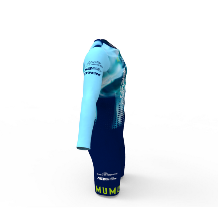Linear Sport Racing Long Sleeve Speedsuit