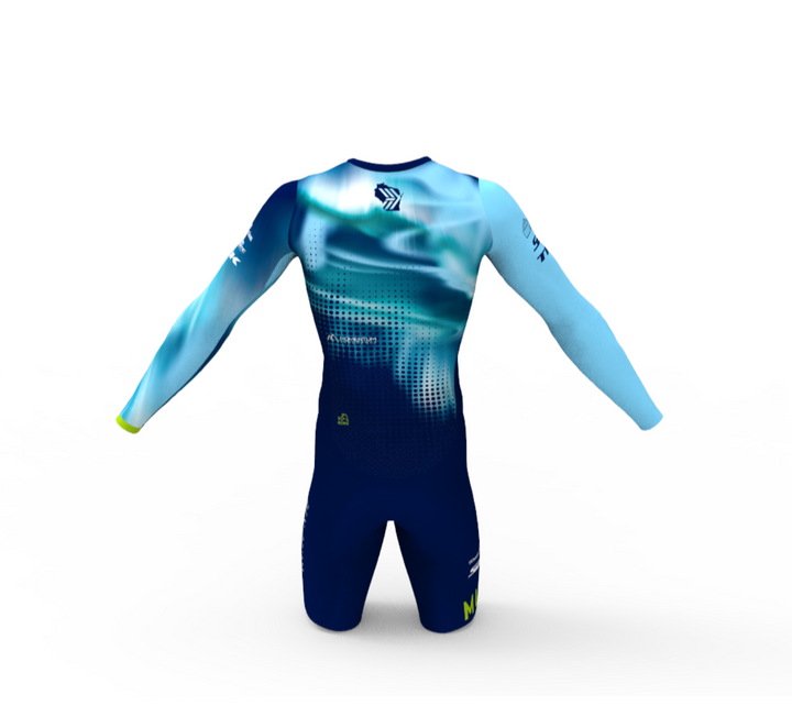 Linear Sport Racing Long Sleeve Speedsuit