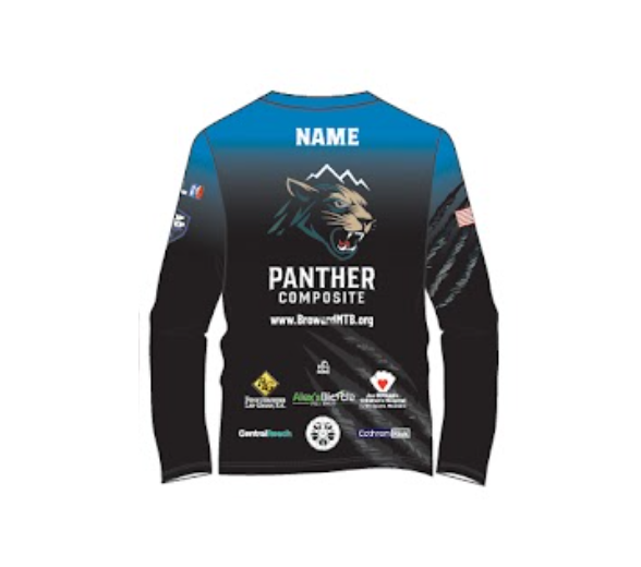 PERSONALIZED - Panther Composite Long Sleeve Tech Tee