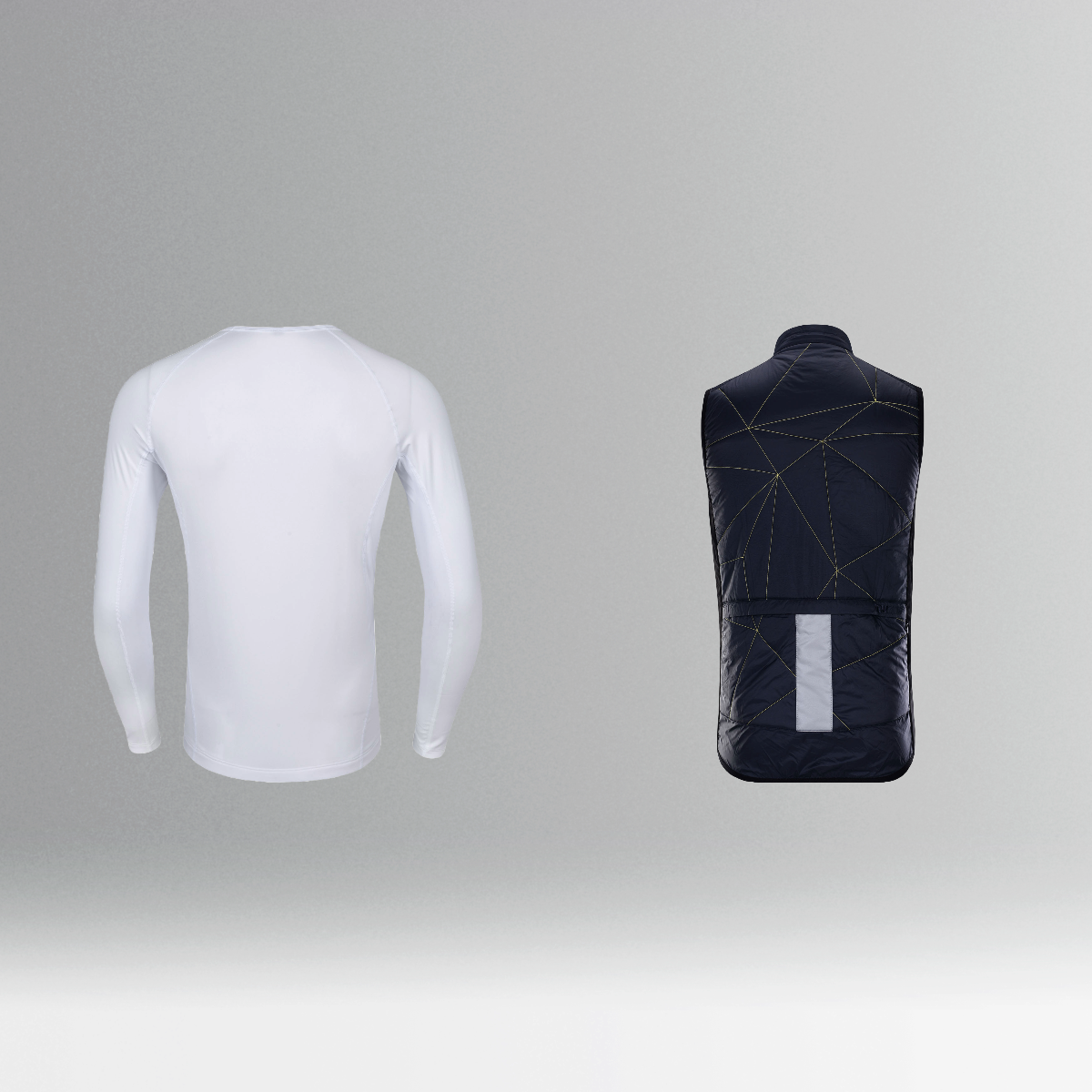 Fleece Base Layer + Thermal Cycling Vest